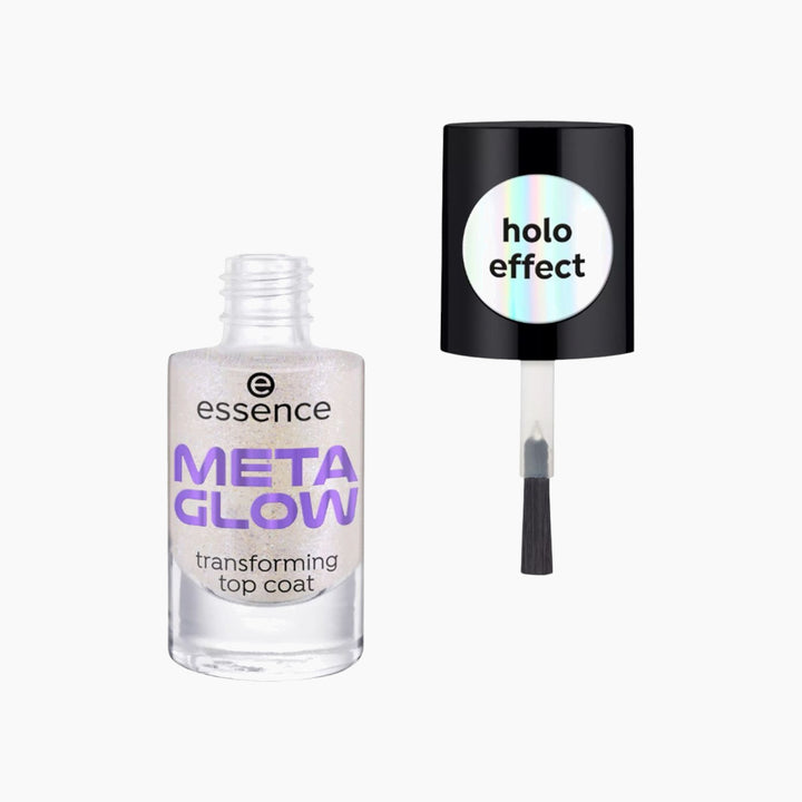 طبقة علوية ميتاليك متغيرة من Essence Meta Glow