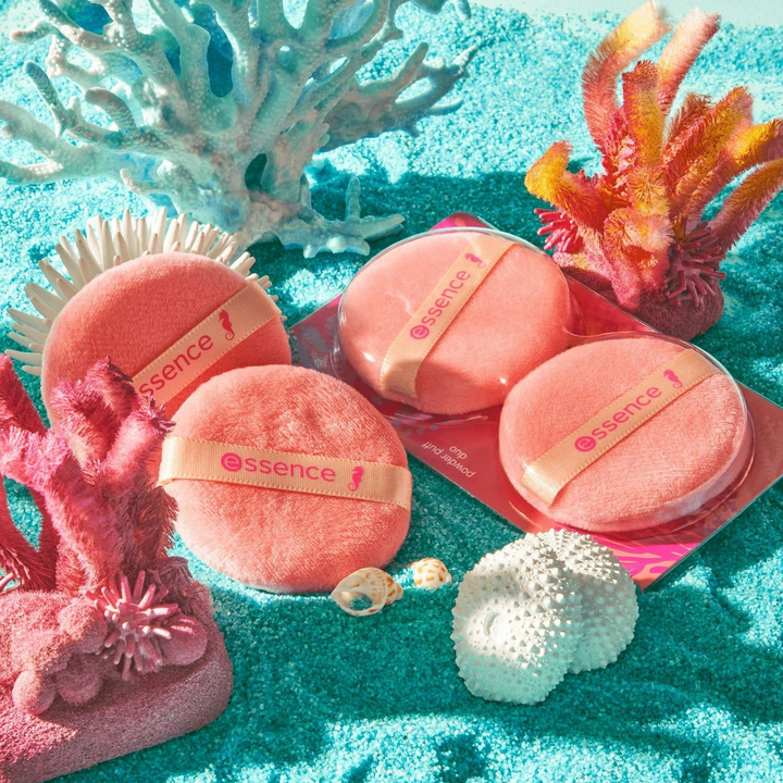 Essence Life In Coral Powder Puff Duo 01