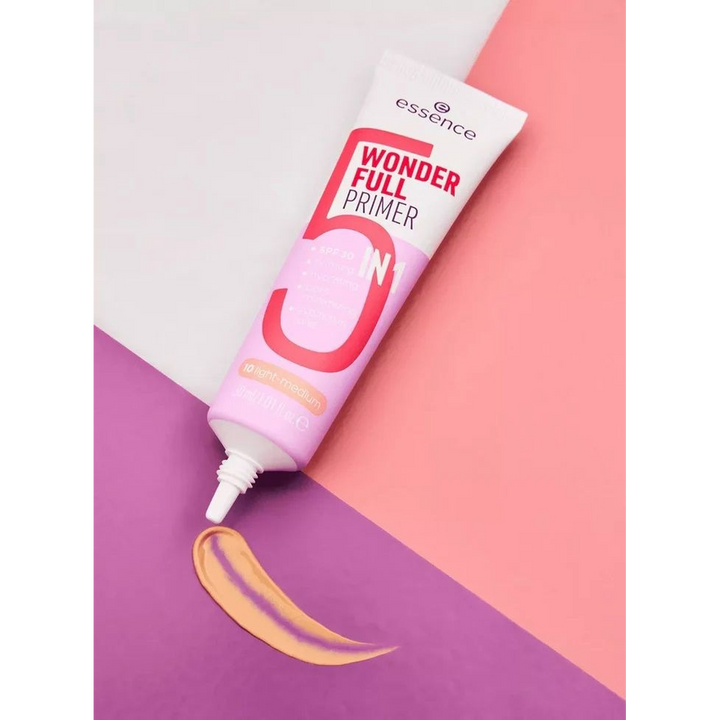 Essence Wonder Full Primer 5 In 1 10 Light-Medium