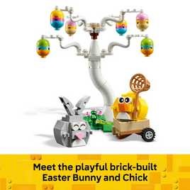 LEGO مطاردة بيض الأرنب والفرخ في عيد الفصح - 140 قطعة