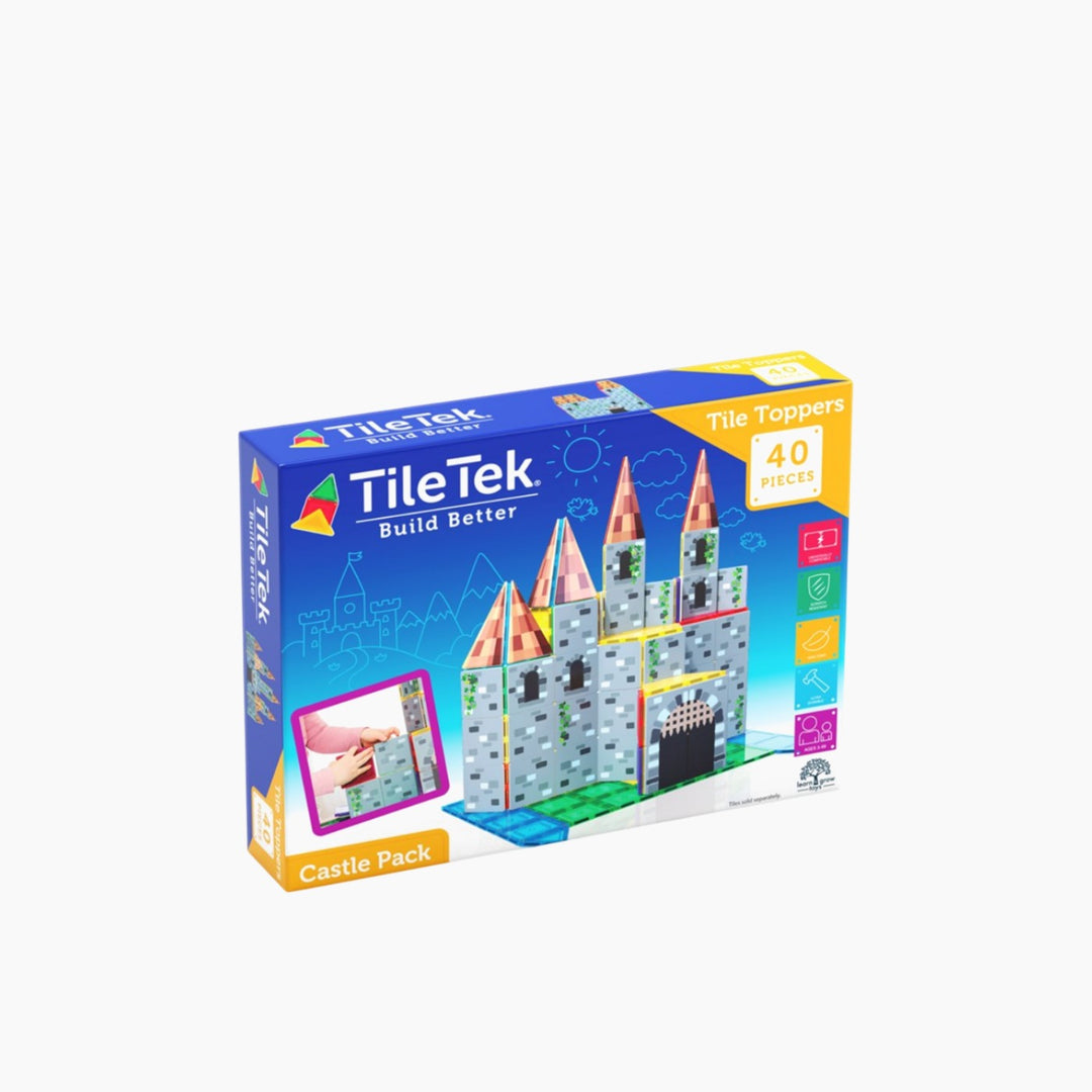 Tiletek 40 Pcs Tile Topper Castle Pack