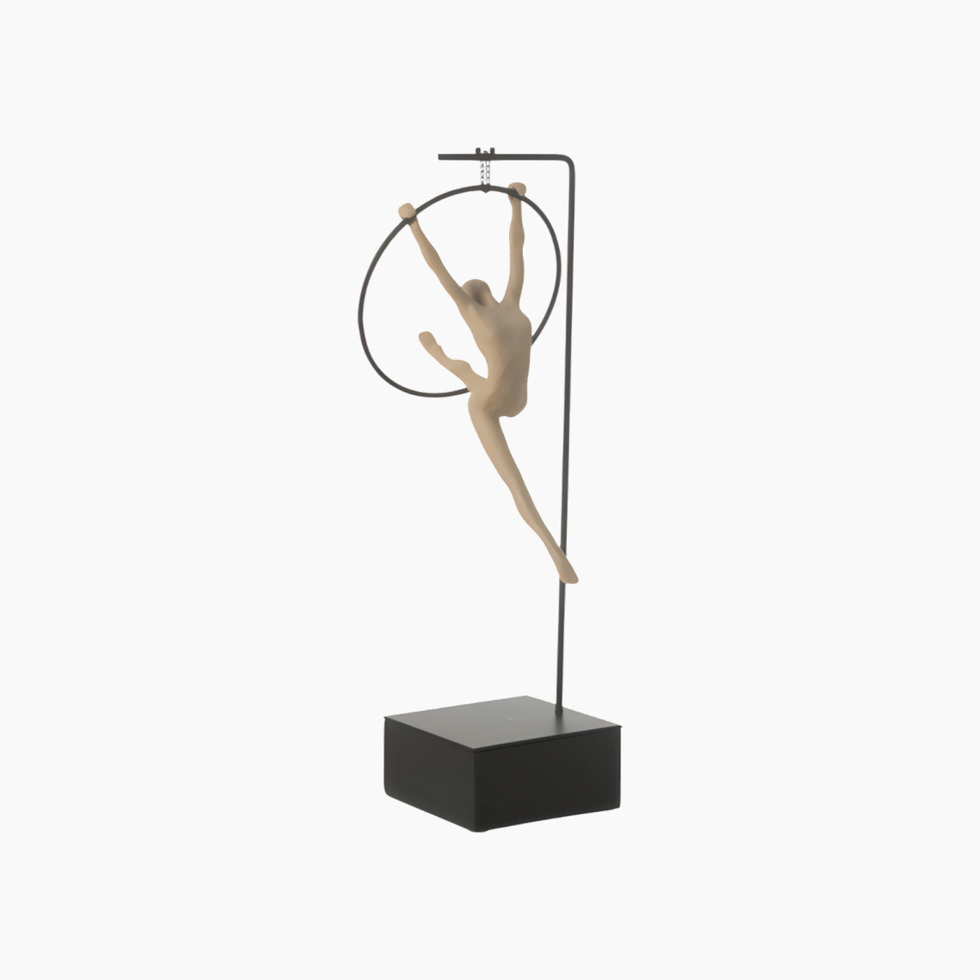 Deco Crush Gymnast Hoop Sculpture