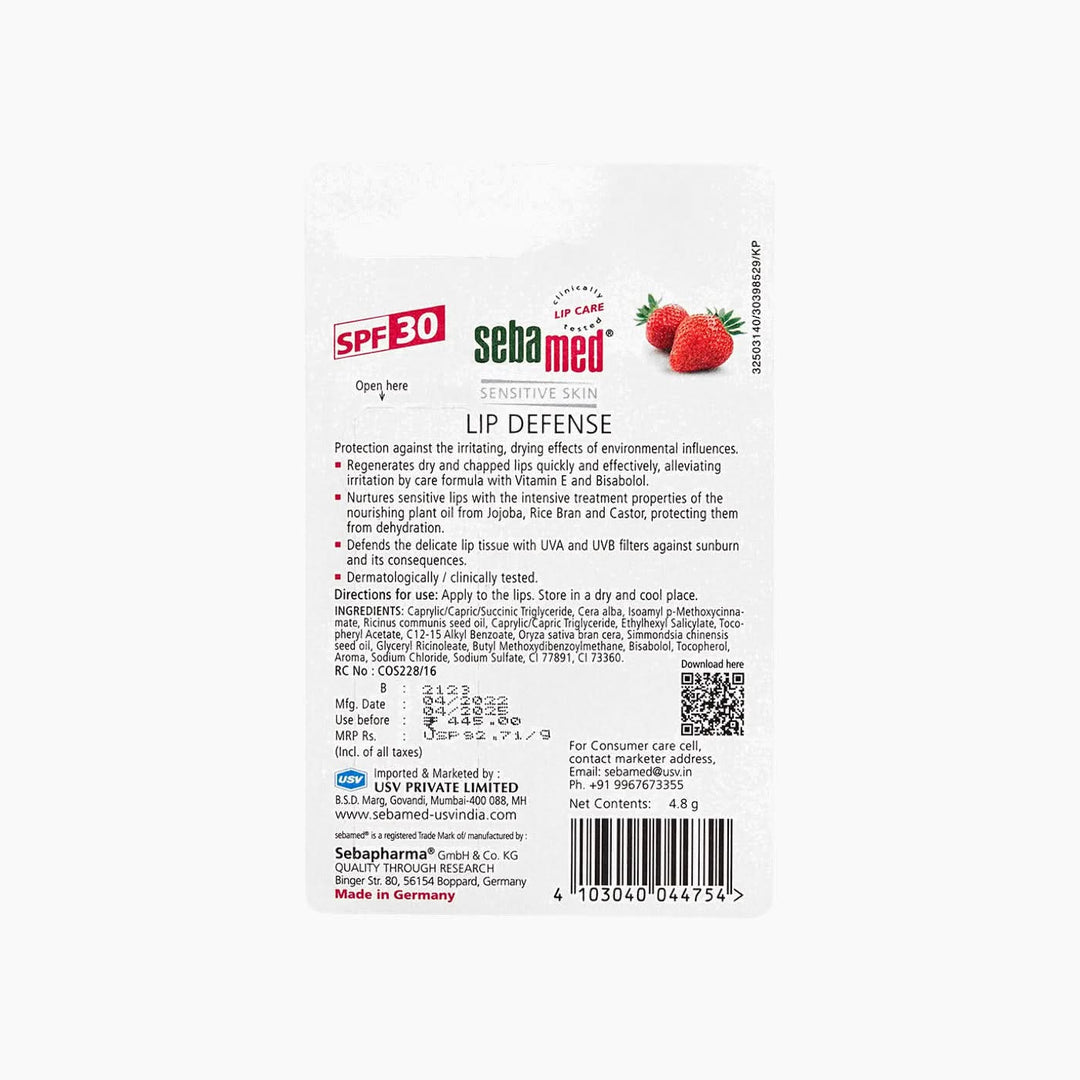 Sebamed Lip Defense Balm SPF 30