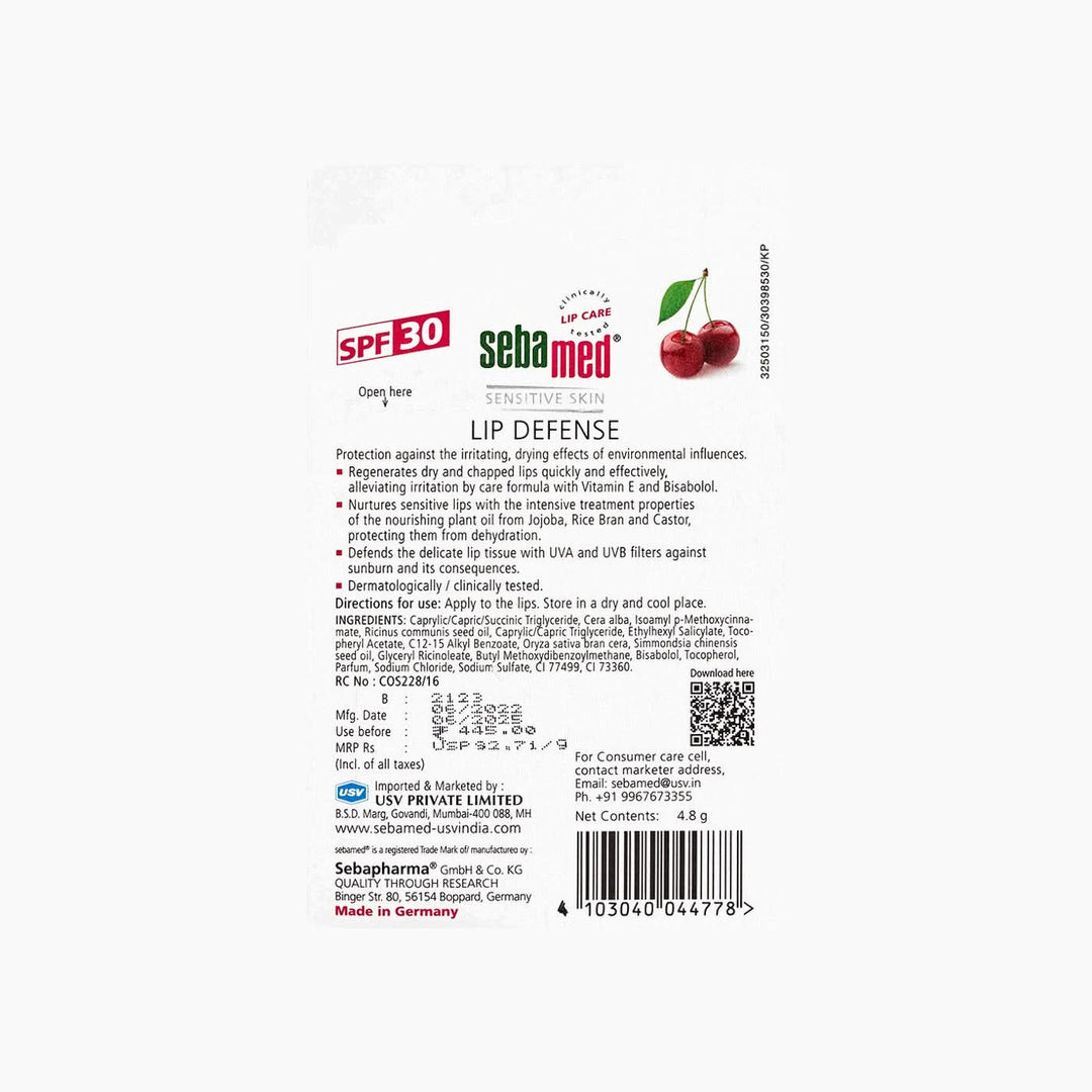 Sebamed Lip Defense Balm SPF 30