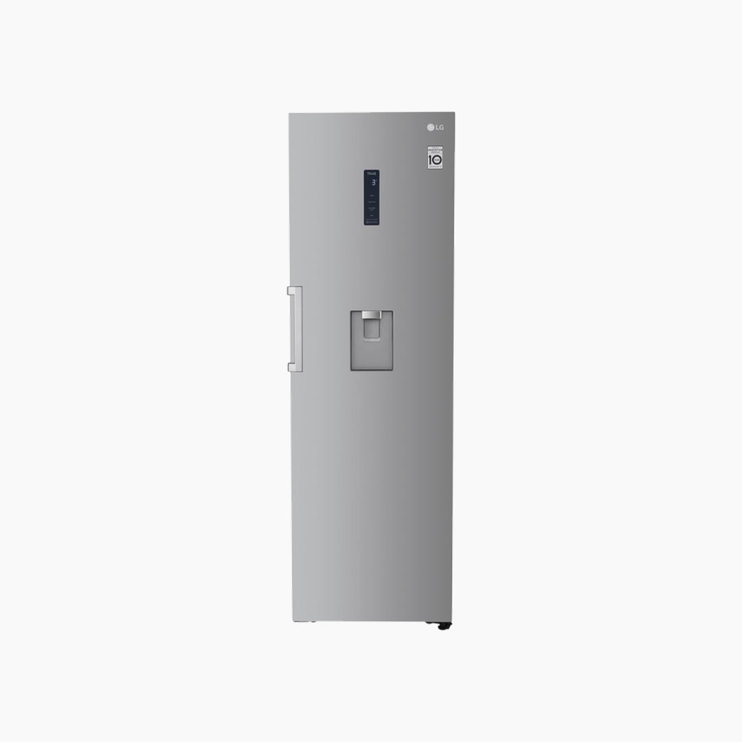 LG 411L 1 Door Refrigerator Linear Cooling Stainless Steel