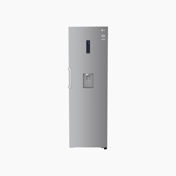 LG 411L 1 Door Refrigerator Linear Cooling Stainless Steel