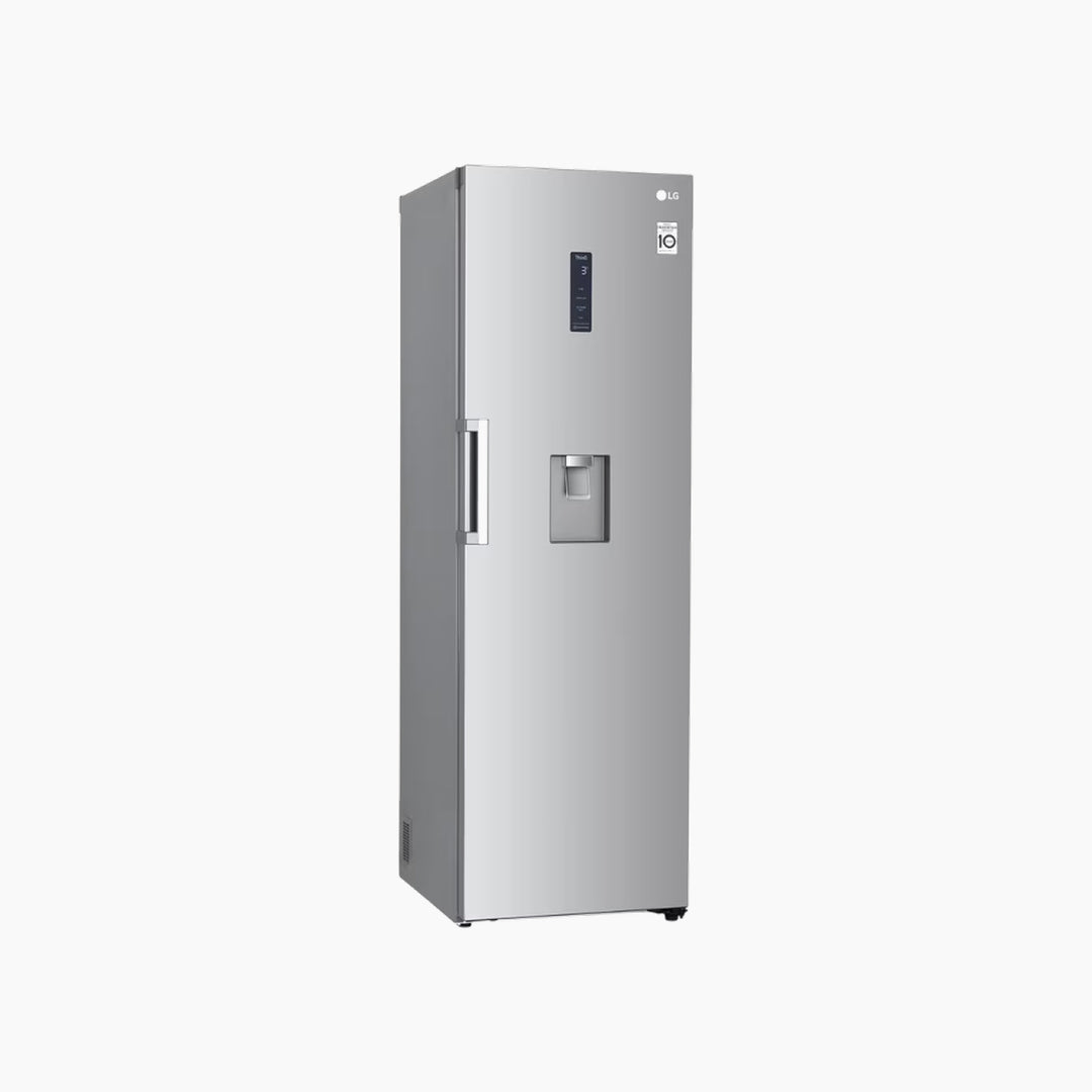LG 411L 1 Door Refrigerator Linear Cooling Stainless Steel