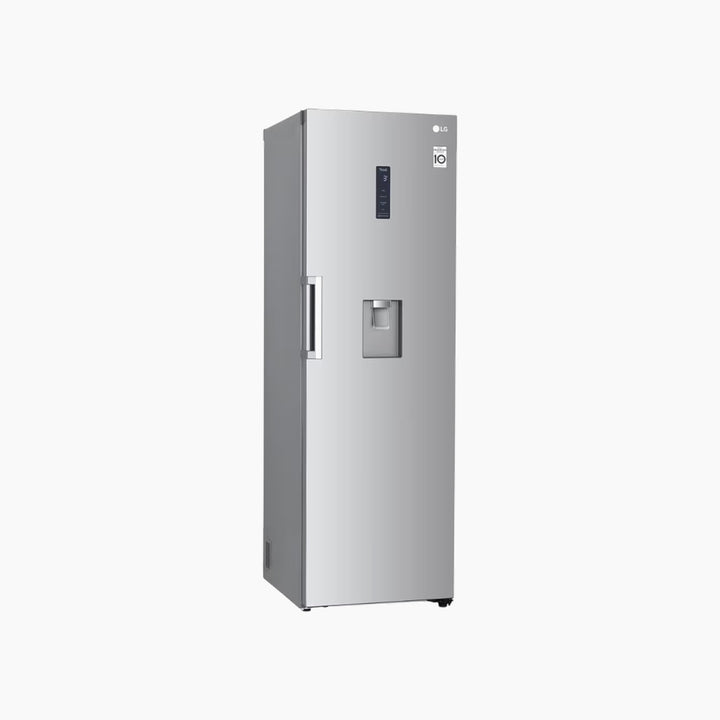 LG 411L 1 Door Refrigerator Linear Cooling Stainless Steel