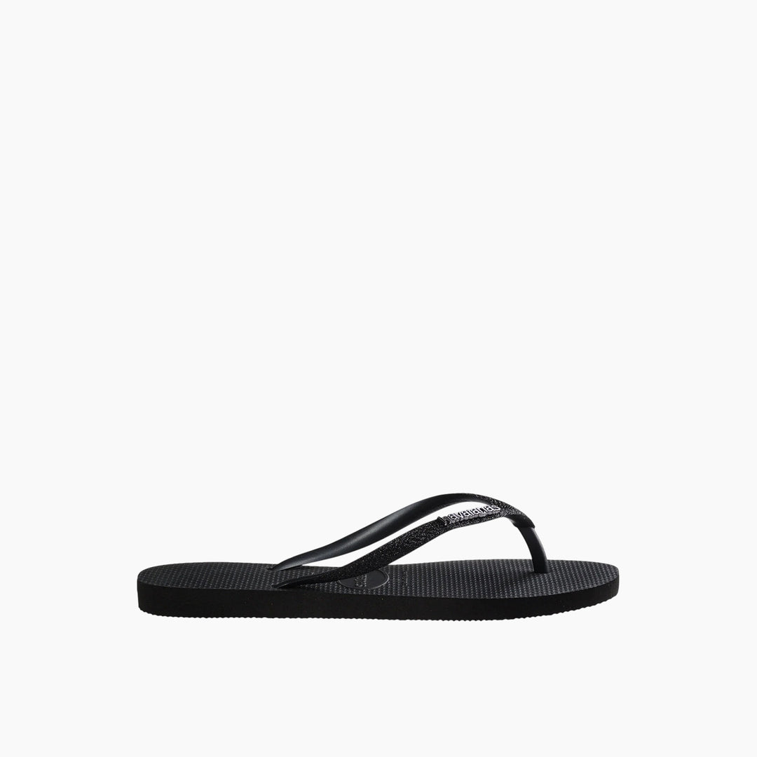 Havaianas Glitter II Flip Flops - Black