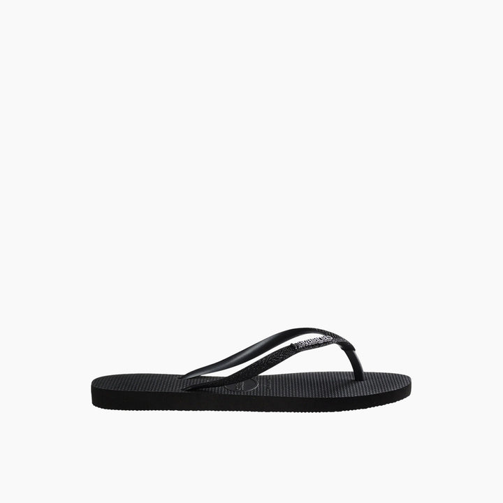 Havaianas Glitter II Flip Flops - Black