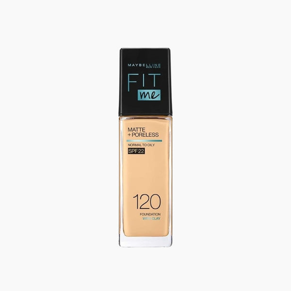 Fit Me Matte + Poreless Foundation spf 22