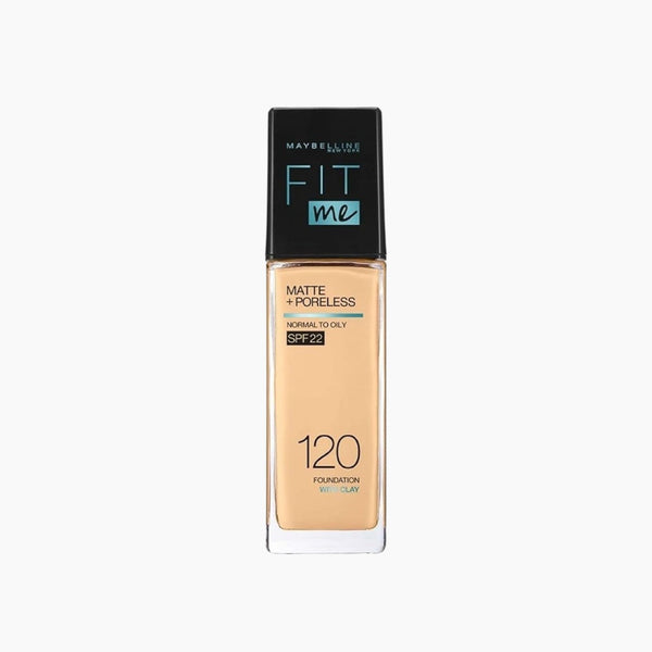 Fit Me Matte + Poreless Foundation spf 22