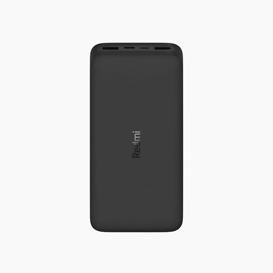 Black Redmi Fast Charge Power Bank 20000 mAh, 18 W