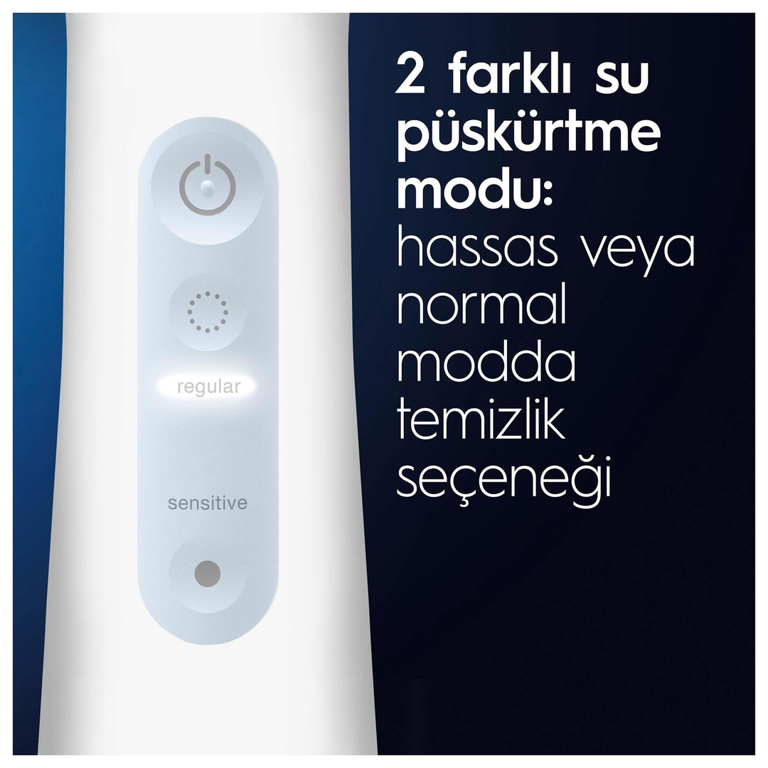 جهاز تنظيف الأسنان بالماء Oral B Aqua Care 4 Pump مع نظام تنظيف Oxyjet