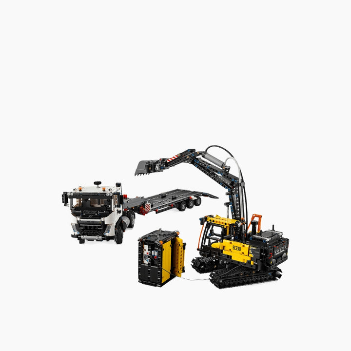 LEGO Volvo FMX Truck &amp; EC230 Electric Excavator