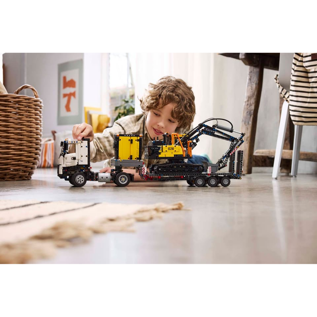 LEGO Volvo FMX Truck &amp; EC230 Electric Excavator