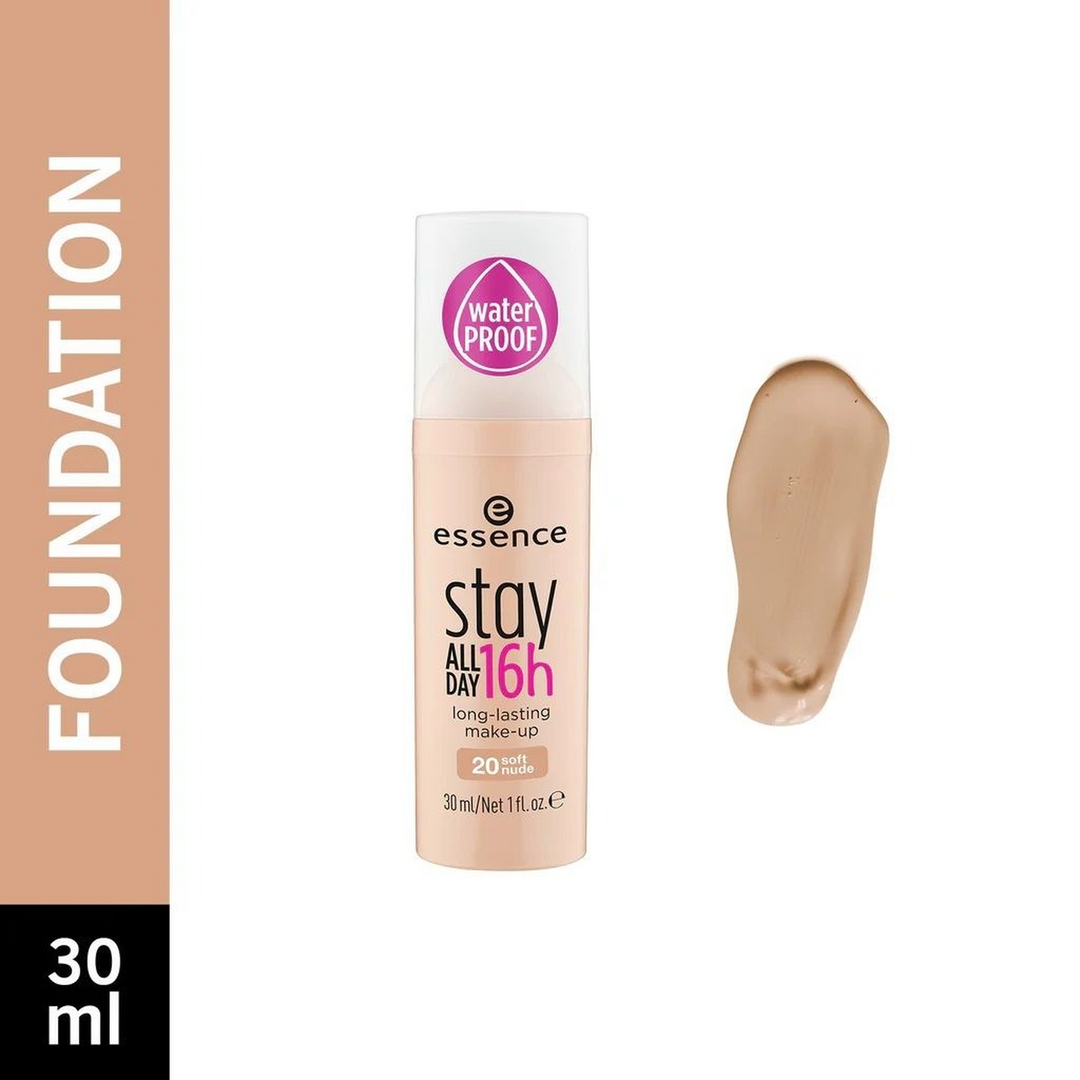 Essence Stay All Day 16H Long-Lasting Make-Up 30 Soft Sand