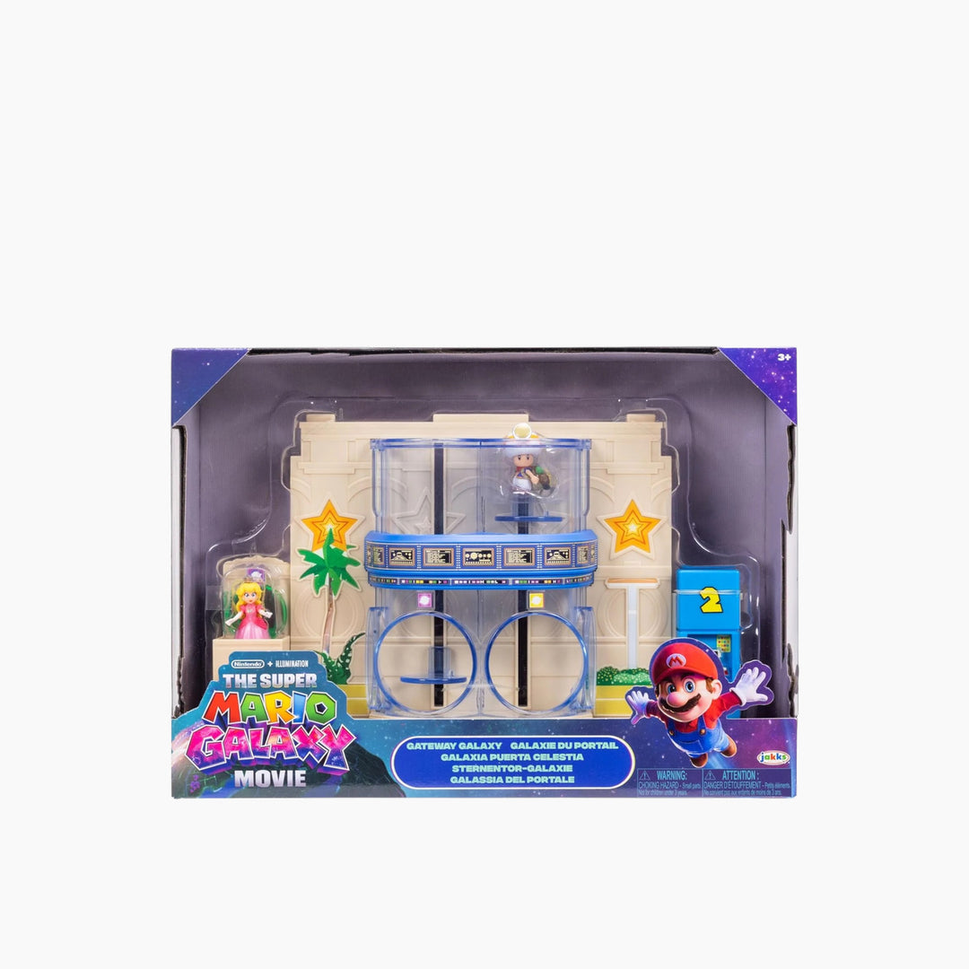 JAKKS PACIFIC Nintendo The Super Mario Galaxy Movie Gateway Galaxy Diorama Set