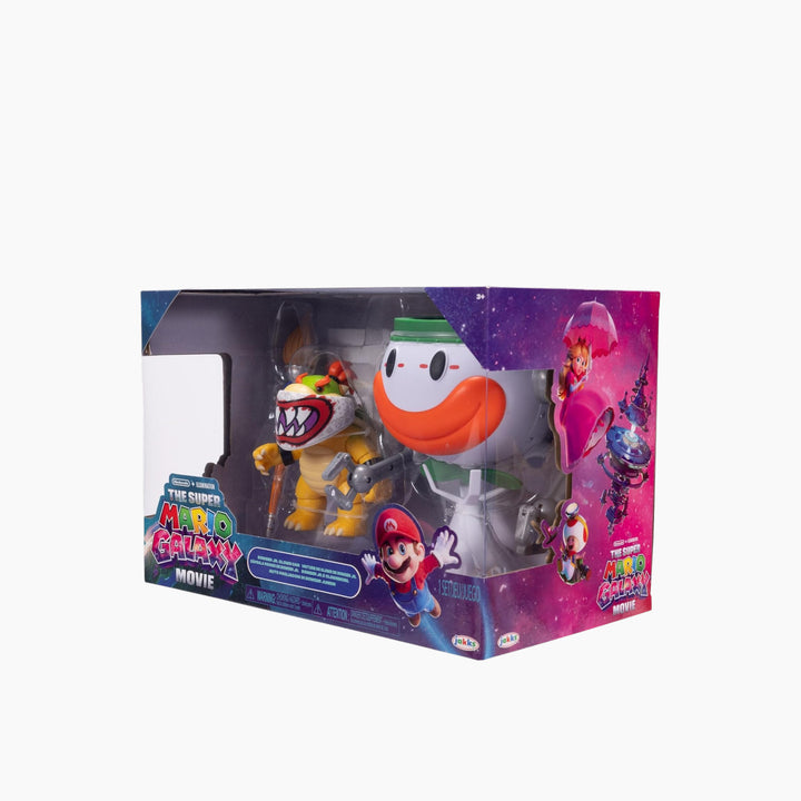 JAKKS PACIFIC نينتندو سوبر ماريو جالاكسي مجسم وشاحنة مهرج جونيور من الفيلم