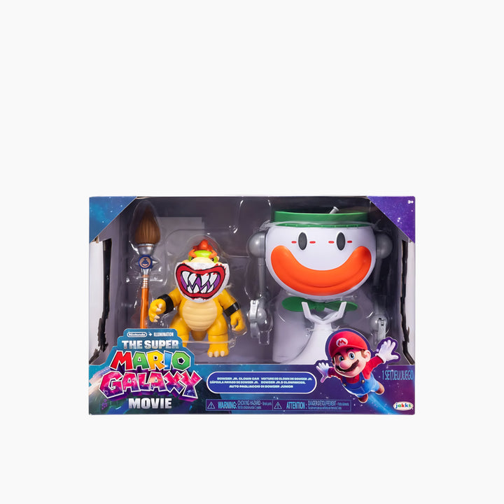 JAKKS PACIFIC نينتندو سوبر ماريو جالاكسي مجسم وشاحنة مهرج جونيور من الفيلم