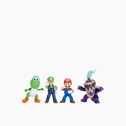 JAKKS PACIFIC Nintendo Super Mario Galaxy Movie 5" Figures 4-pack