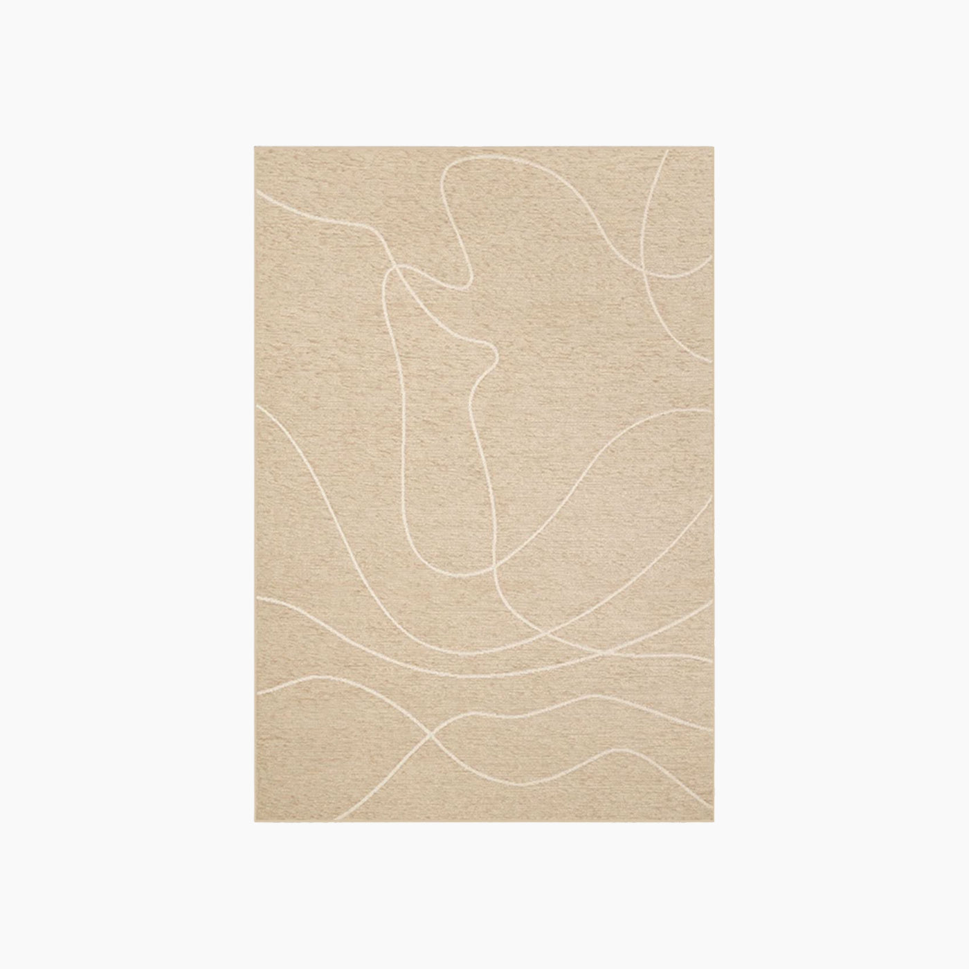 Spazio Home Textured Leaf Pattern Carpet Spazio Home Textured Leaf Pattern Carpet