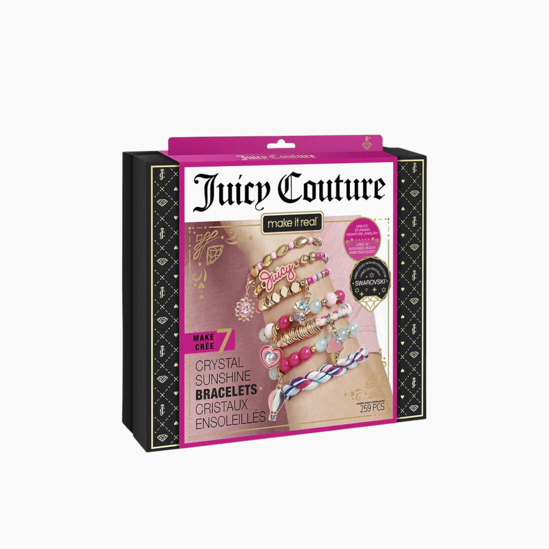 MAKE IT REAL Juicy Couture Crystal Starlight jewelry-making kit with 175 pieces