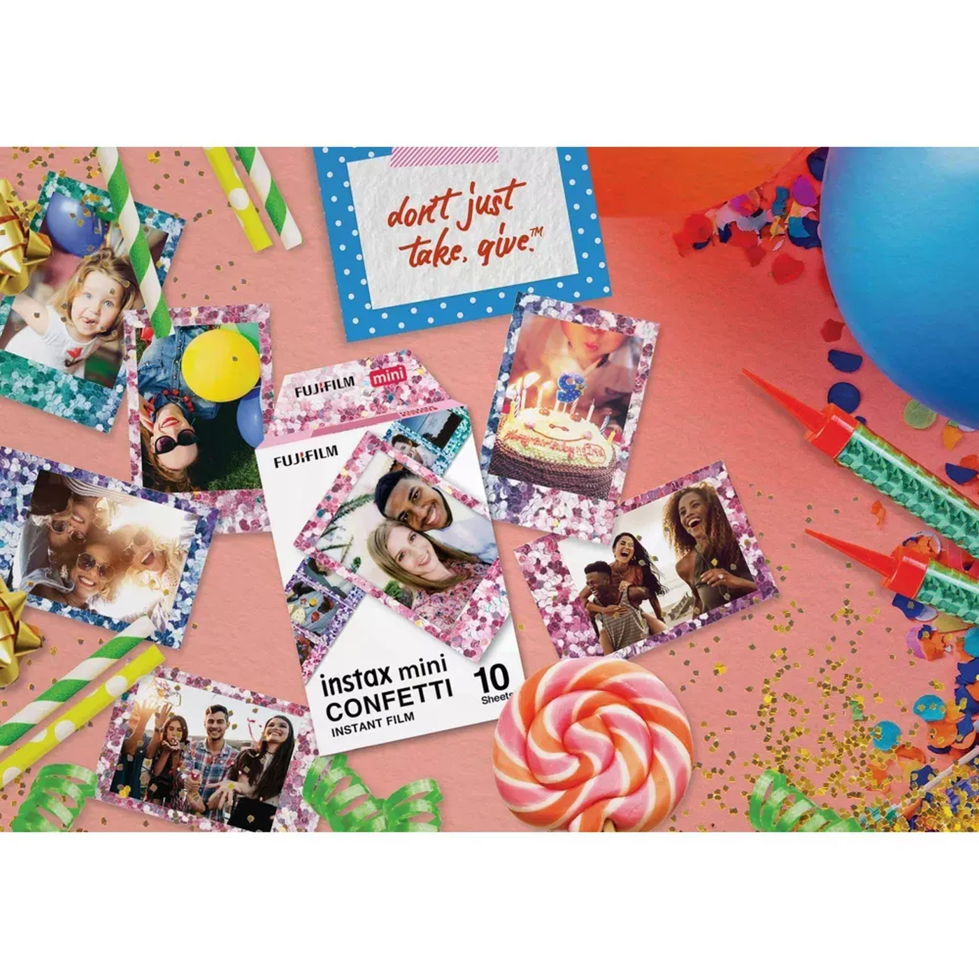 Fujifilm Instax Mini Film Confetti Fujifilm Instax Mini Film Confetti