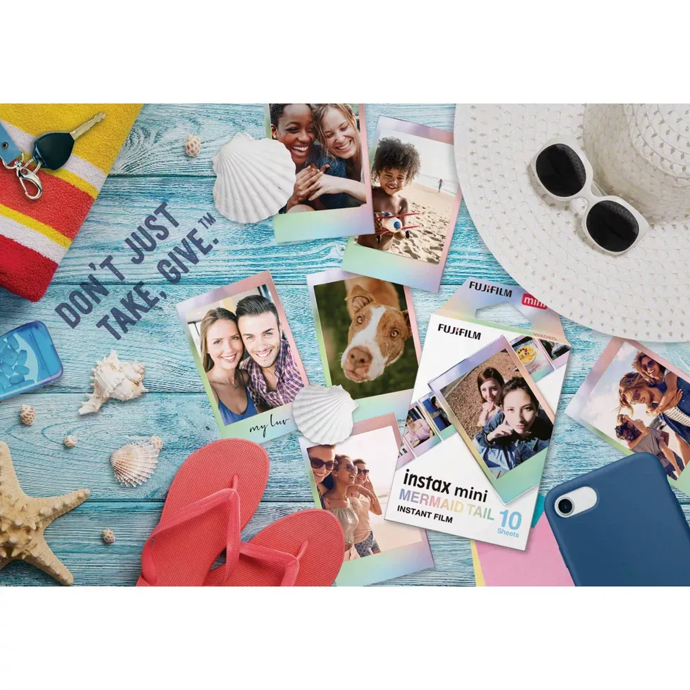 Fujifilm Instax Mini Film Mermaid Tail Fujifilm Instax Mini Film Mermaid Tail