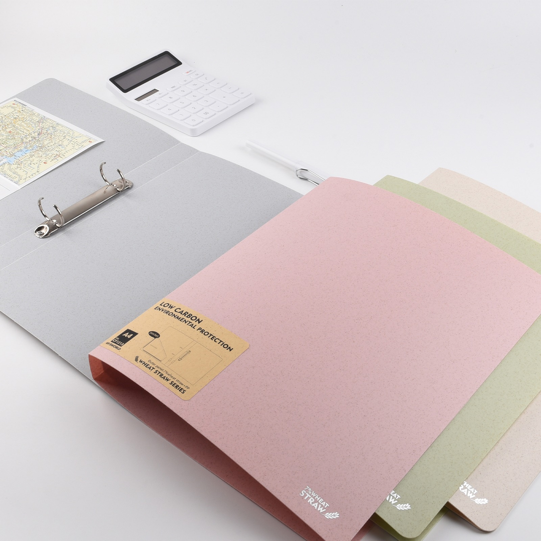 Sworld Wheat Straw 2 Ring Binder