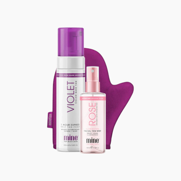 Bestsellers Bundle (Self Tan Foam 200 mL + Facial Tan Mist + Mitt)