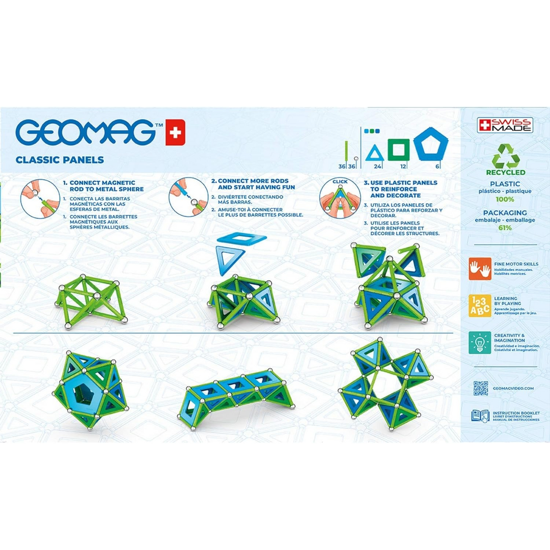 Geomag Classic Panels Recycled 114