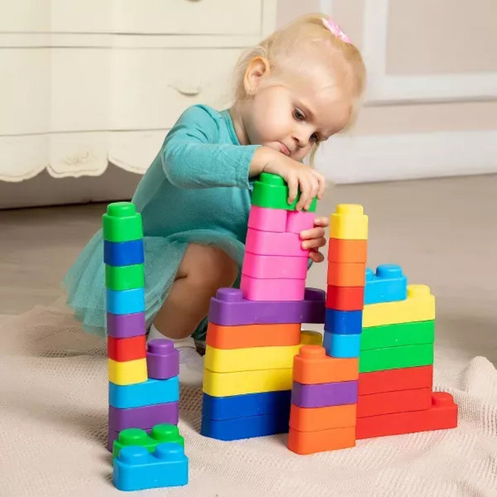Little Tikes Soft Blocks Safe Building And Stacking Toys For Babies