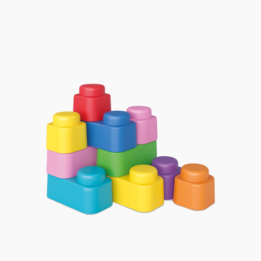 Little Tikes Soft Blocks Safe Building And Stacking Toys For Babies