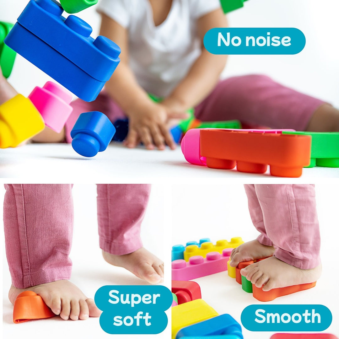 Little Tikes Soft Blocks Safe Building And Stacking Toys For Babies