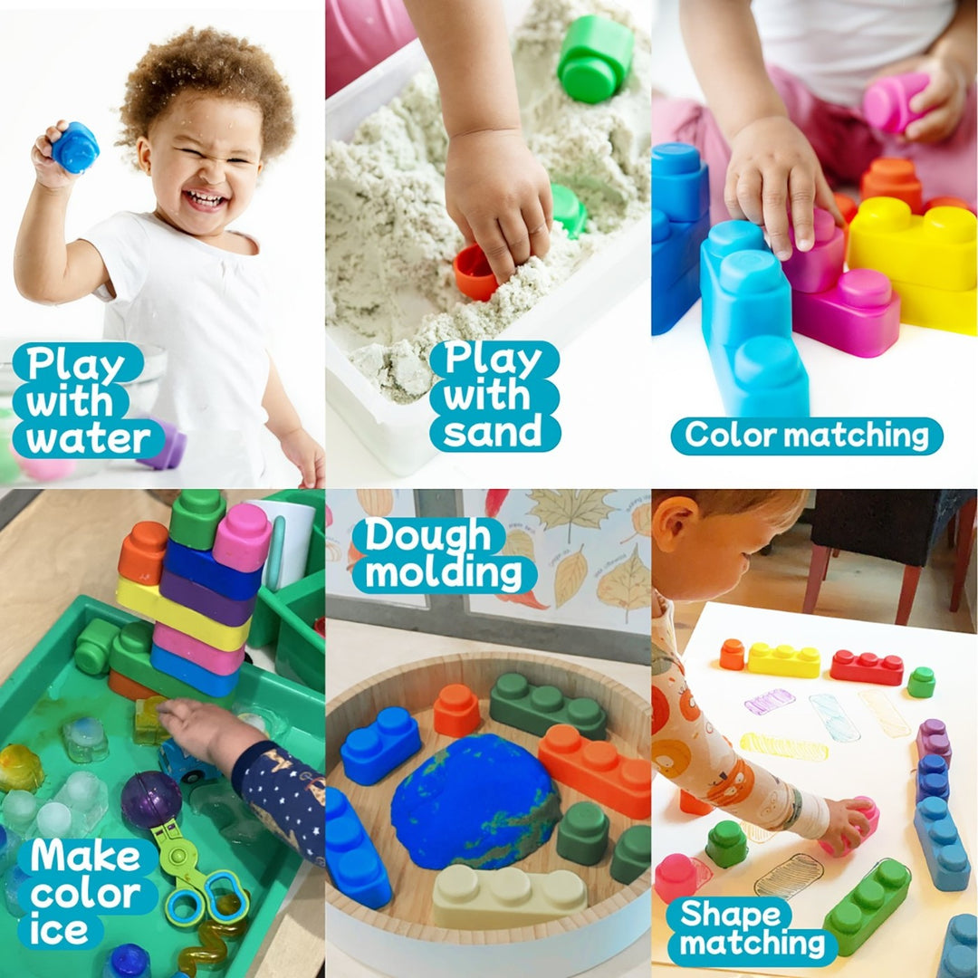 Little Tikes Soft Blocks Safe Building And Stacking Toys For Babies