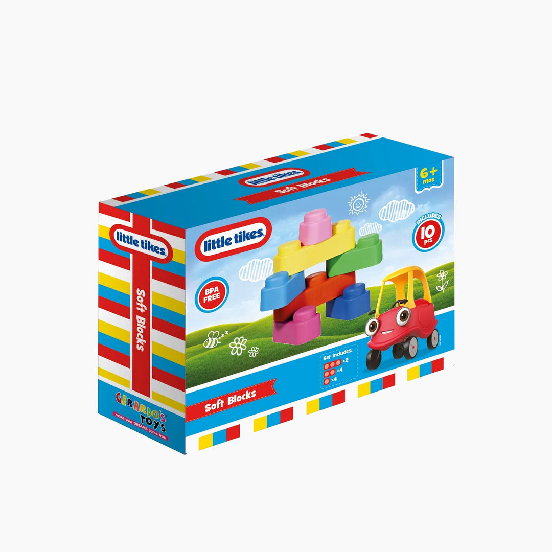 Little Tikes Soft Blocks Safe Building And Stacking Toys For Babies