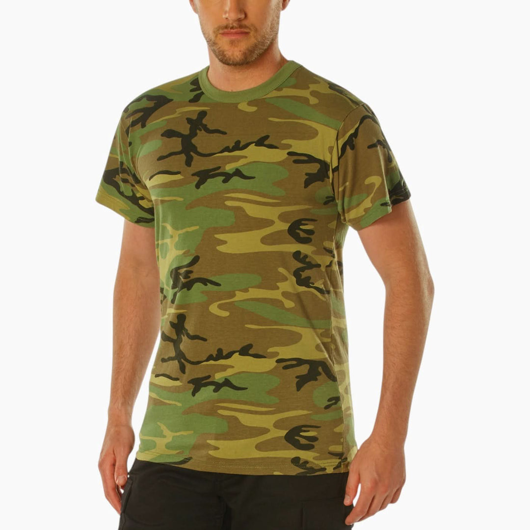 Rothco Woodland Camo Vintage T-Shirt
