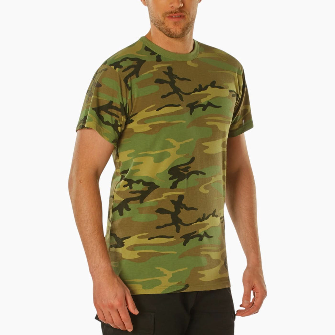 Rothco Woodland Camo Vintage T-Shirt