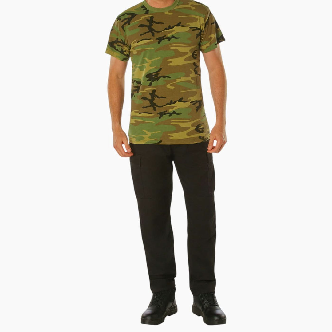 Rothco Woodland Camo Vintage T-Shirt