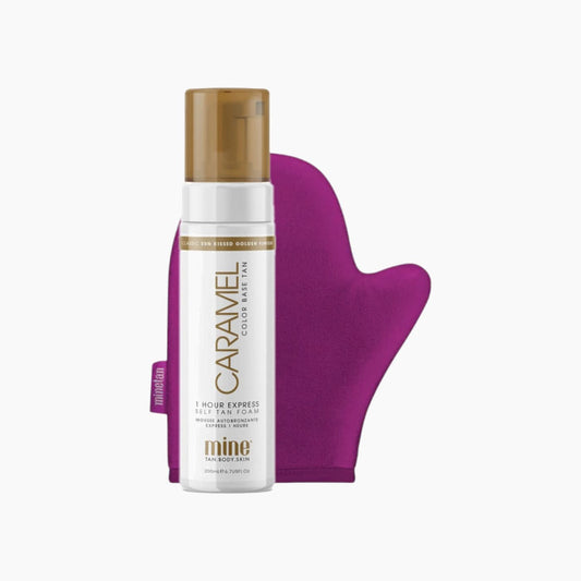 MINETAN BODY.SKIN Bestsellers Bundle Self Tan Foam and Mitt