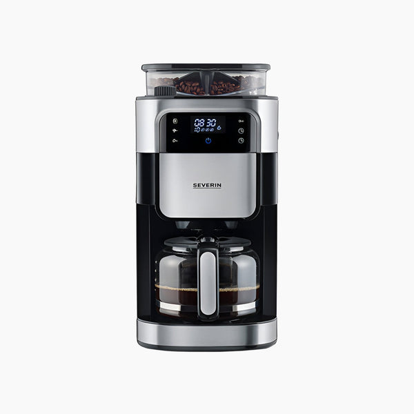 Severin Stainless Steel Filter Coffee Maker With Grinder
