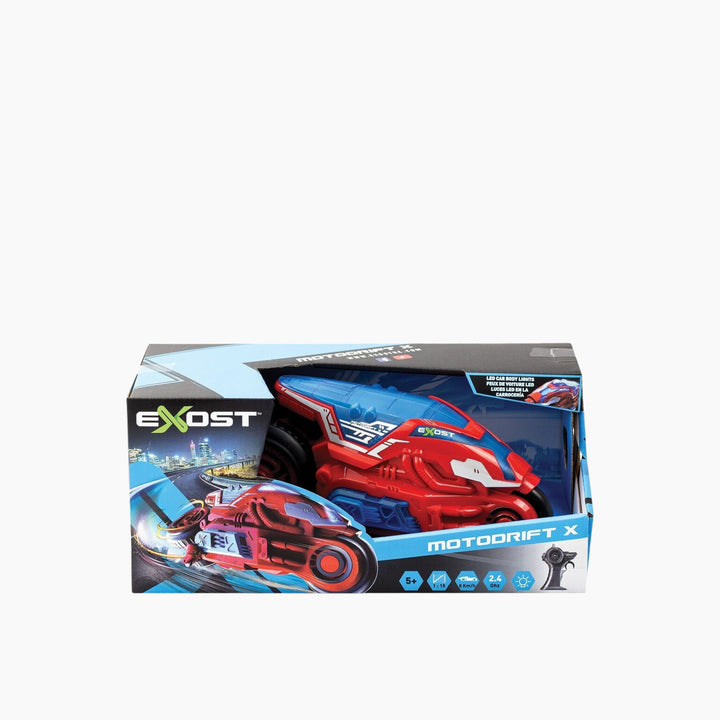 Silverlit Motodrift X RC car with blue LED lights