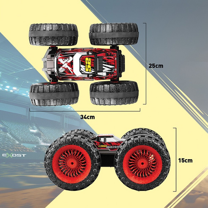 Silverlit Exost Land Buster remote control car with large tires