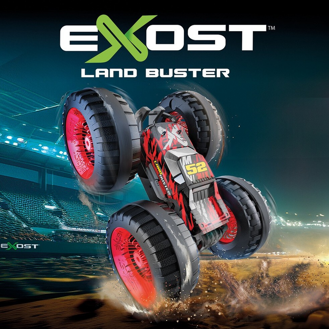 Silverlit Exost Land Buster remote control car with large tires