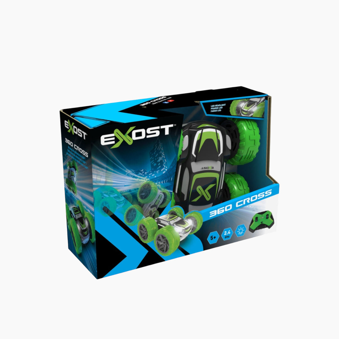 Silverlit Exost 360 Cross Flash remote control car with LED lights