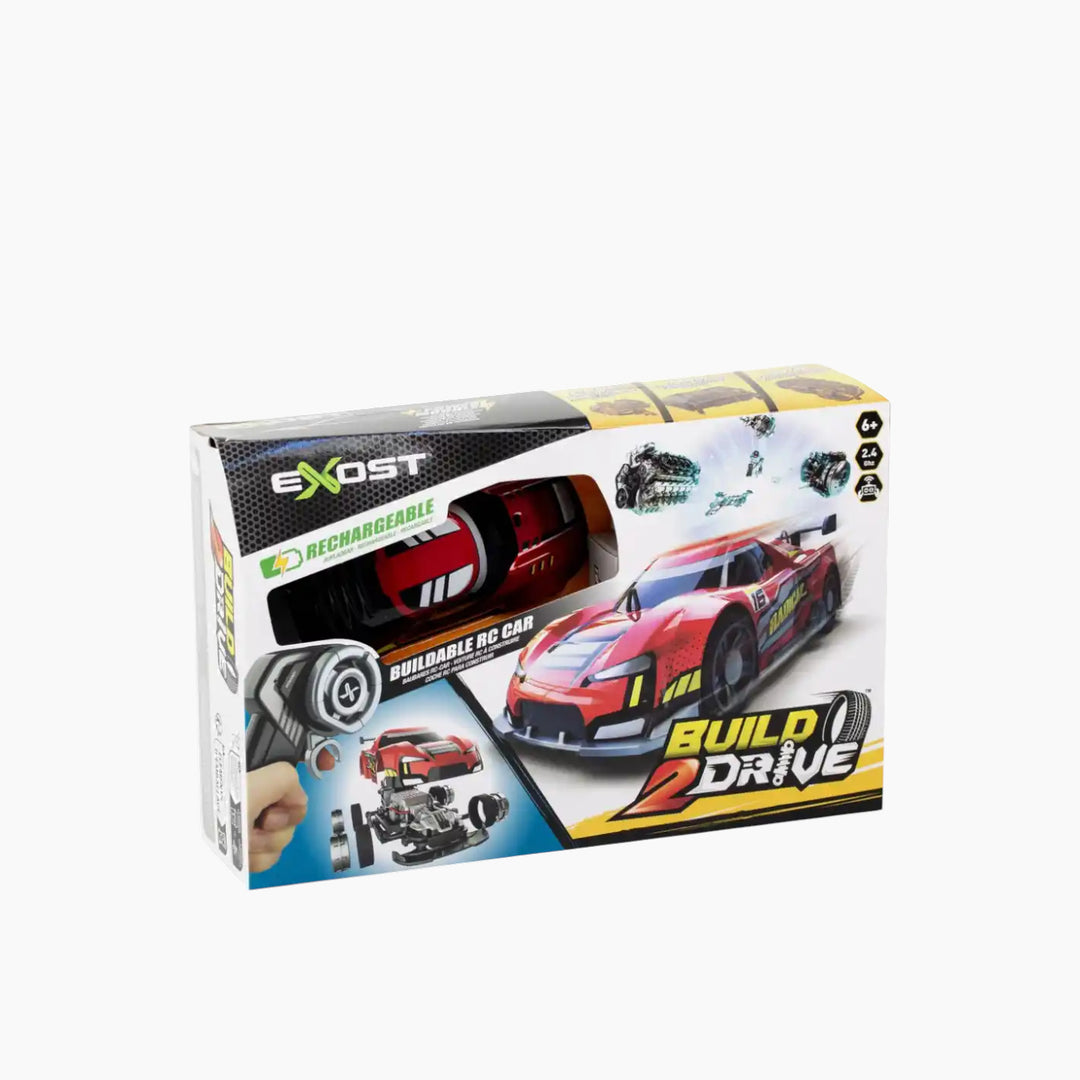 Silverlit Exost Build 2 Drive remote-controlled vehicle for assembly