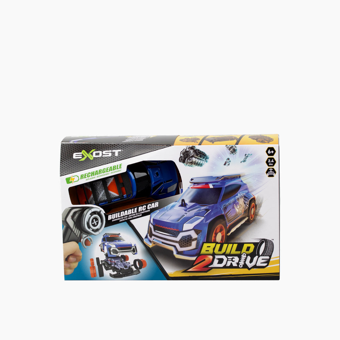 Silverlit Exost Build 2 Drive remote-controlled vehicle for assembly