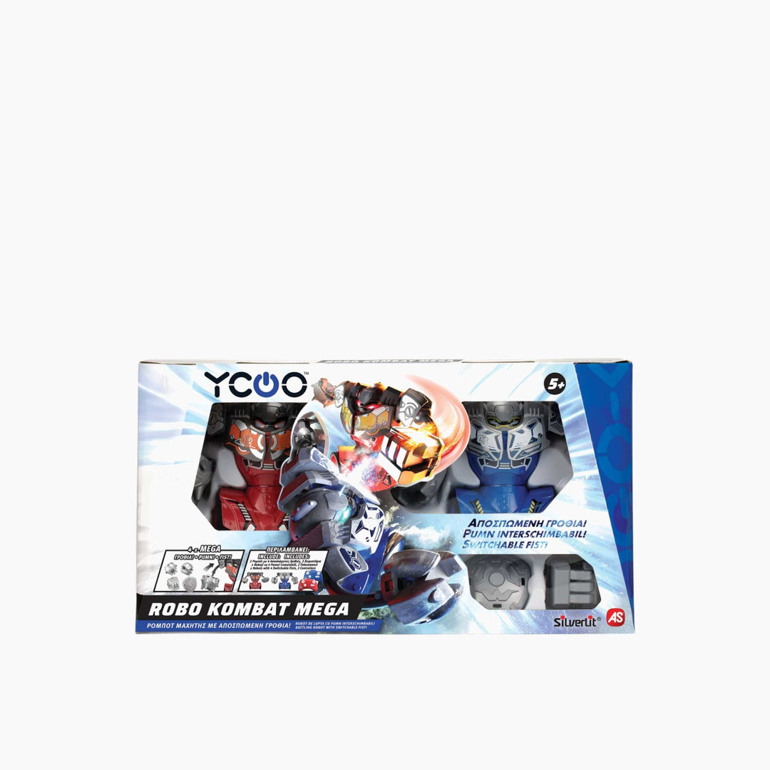 Silverlit Robo Kombat Mega Twin Pack remote control robots with controllers