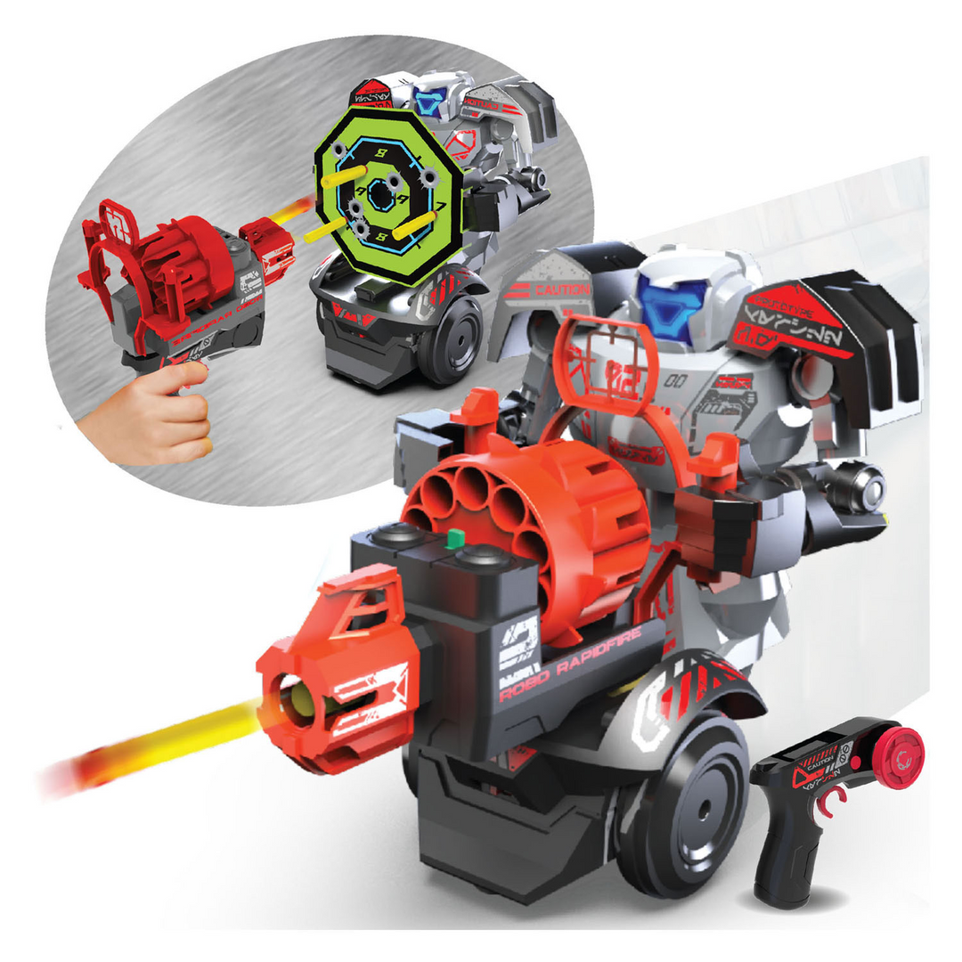 Silverlit Robo Rapidfire remote control shooting robot